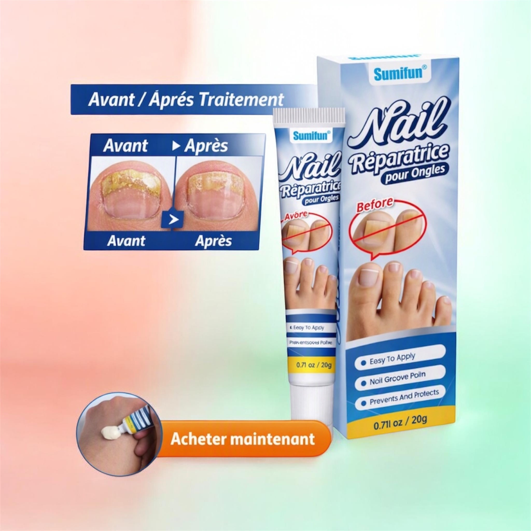 Réparateur d'Ongles Fortifiant
